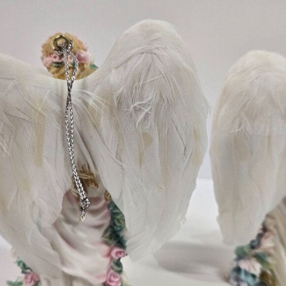 1999 Vintage Bradford Editions Symphony of Angels Ornament Collection 3 Piece - Picture 5 of 9